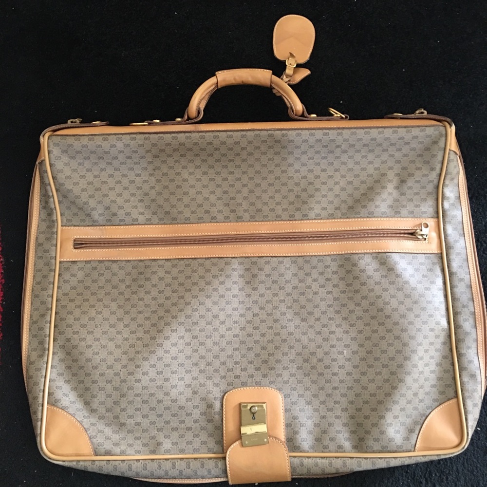 Vintage Authentic Gucci Garment Bag/Case